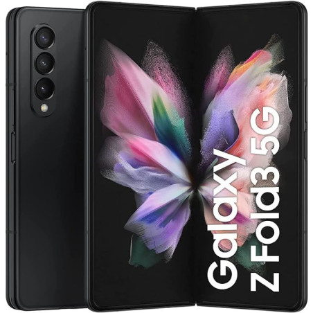 Samsung Galaxy Z FOLD3 5G 256 - Noir (Ecran + Vitre Arrière HS) — Reconditionné Garanti 12 mois · Smarty Paris